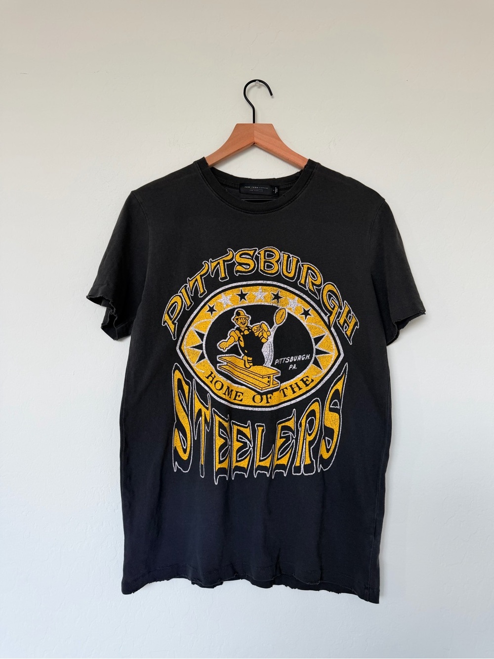 Junk Food Clothing PITTSBURGH STEELERS HOME VINTAGE TEE